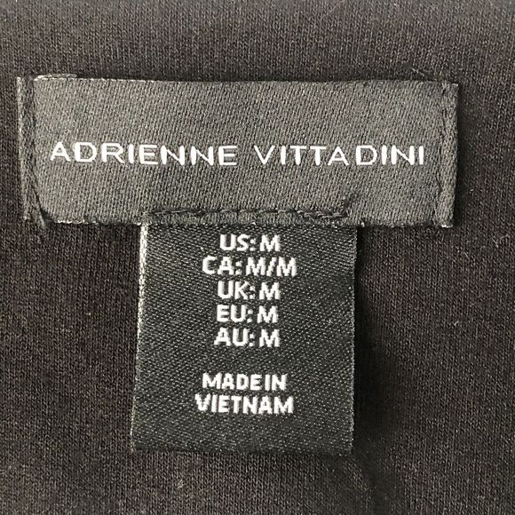Adrienne Vittadini Black dress sleeveless women’s size Medium Back Cut Out - Picture 4 of 16
